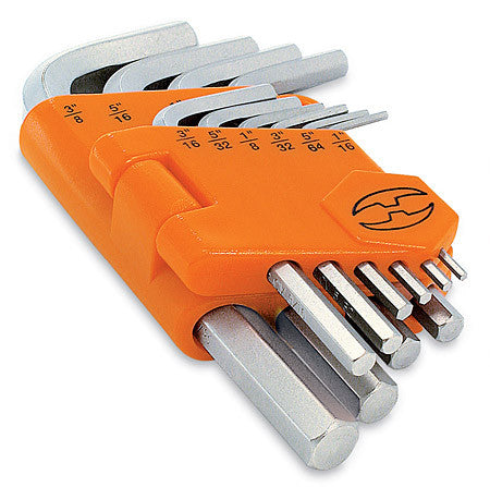 10pc Metric Hex key set