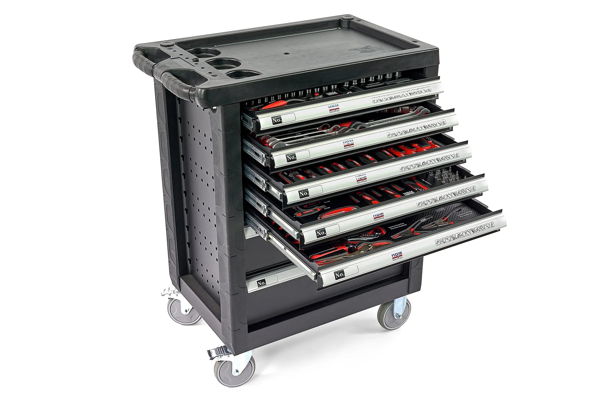 196pcs Black Toolbox