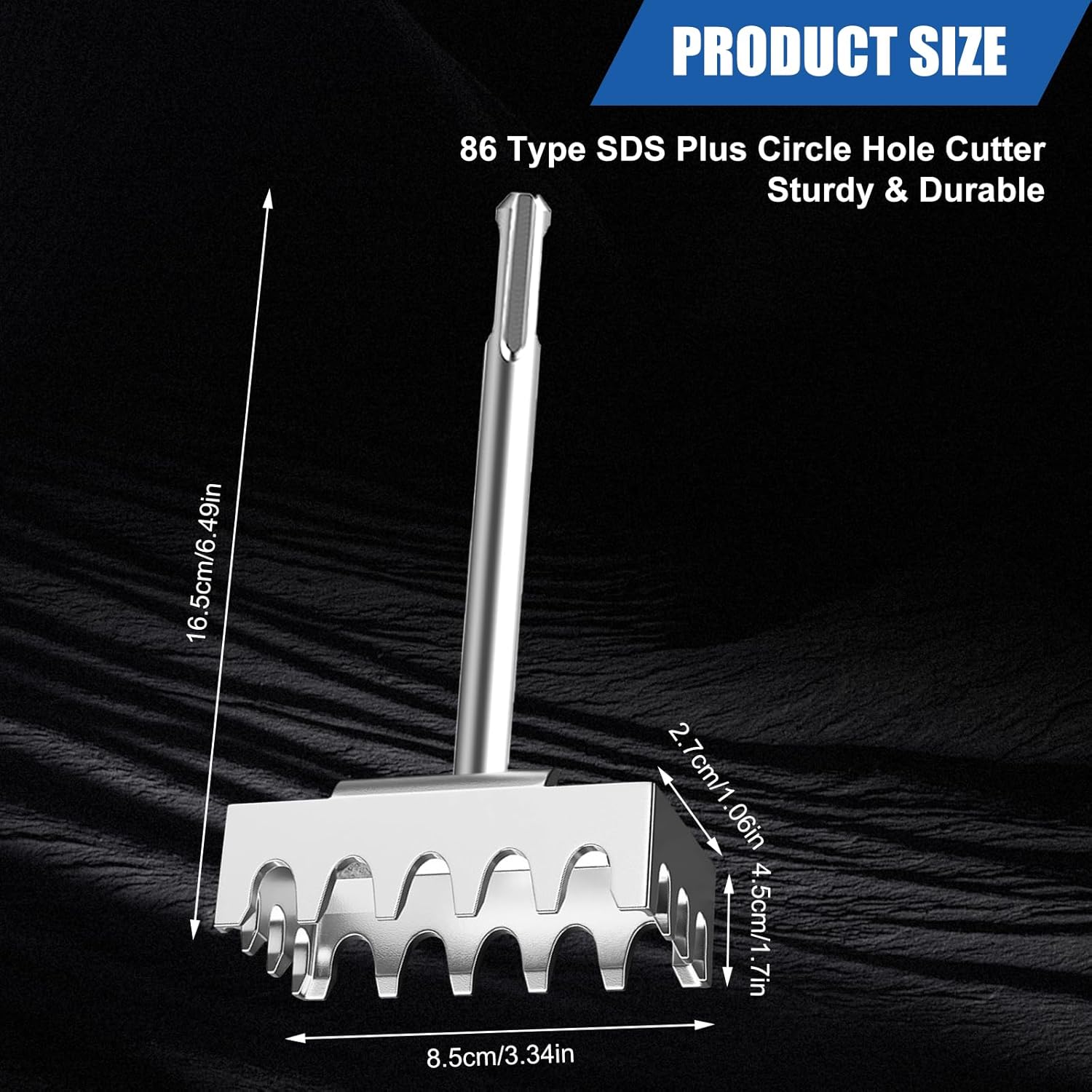 SDS Plus Creative Square Hole Cutter