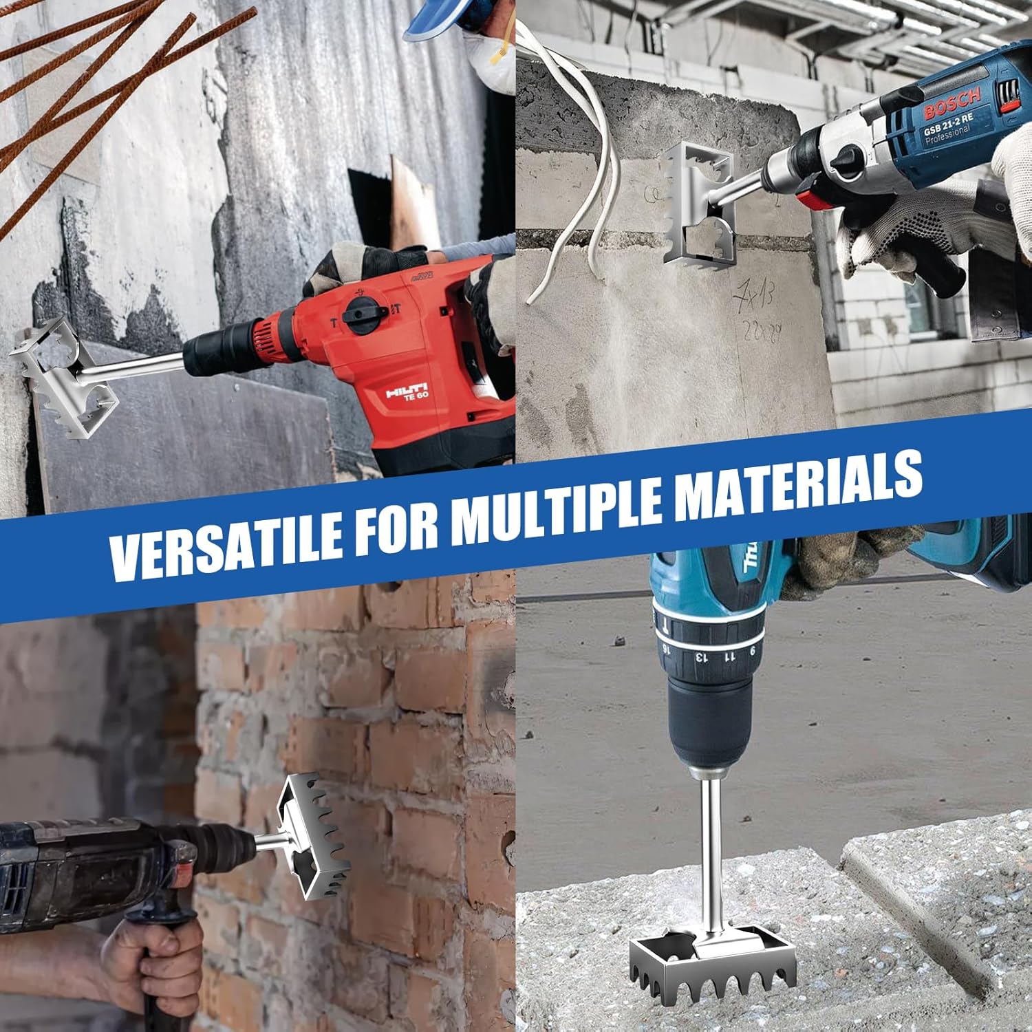 SDS Plus Creative Square Hole Cutter