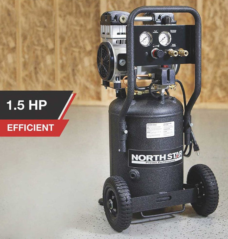 NorthStar electric air compressor on a neutral background