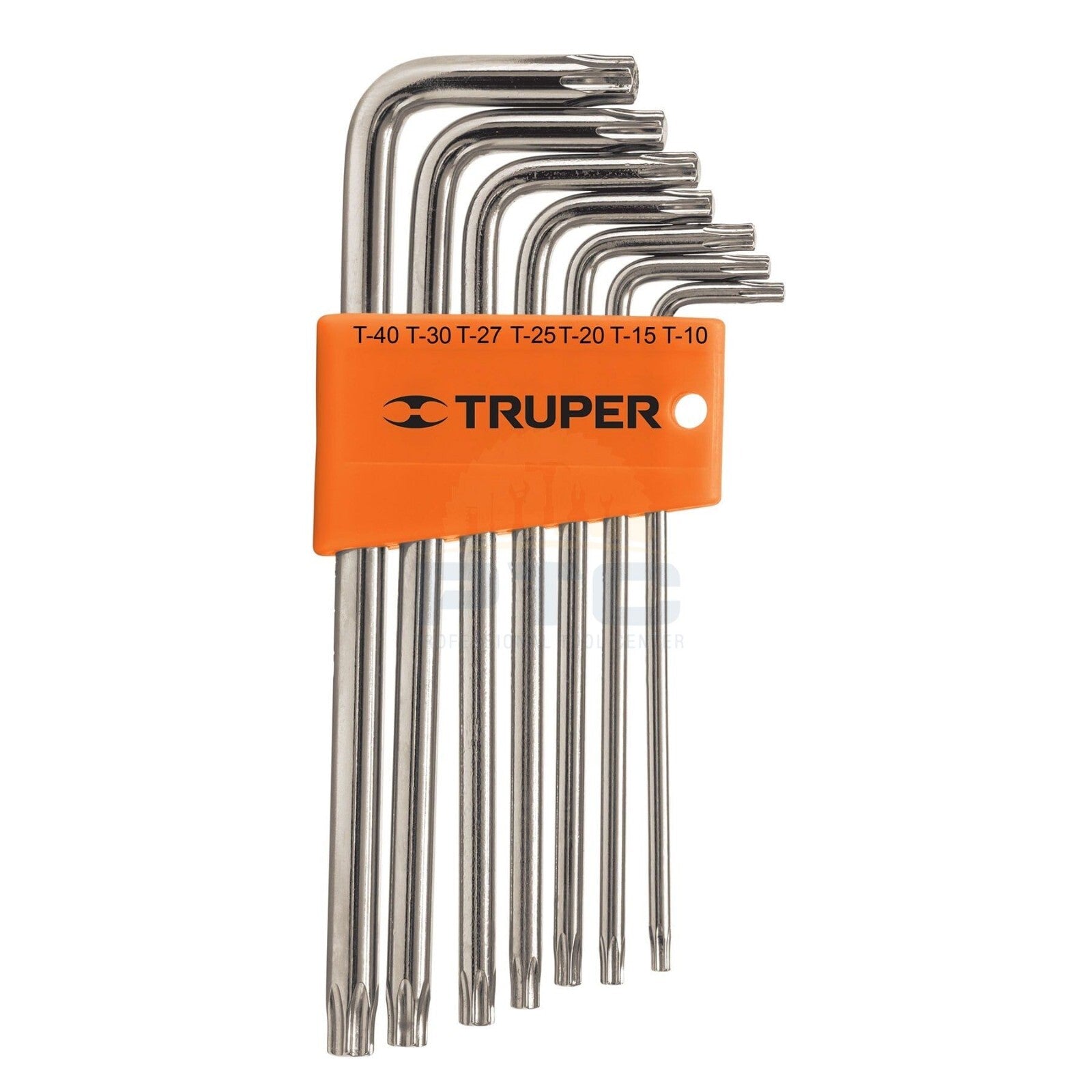 TORX-7L Set of 7 long torx keys with organizer